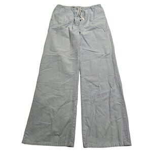 St. George Cape May Pants in Blue and White Stripes